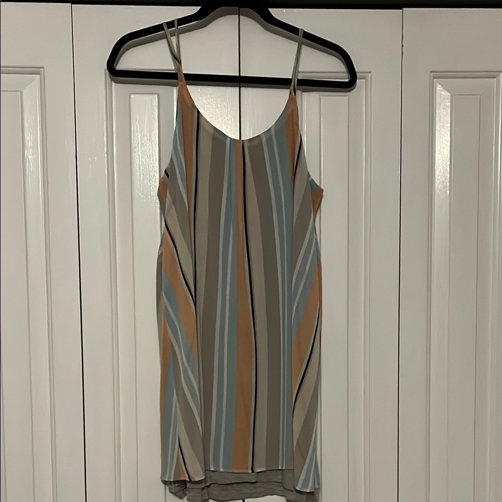 Anthropologie Dolan Striped Sleeveless Mini Dress